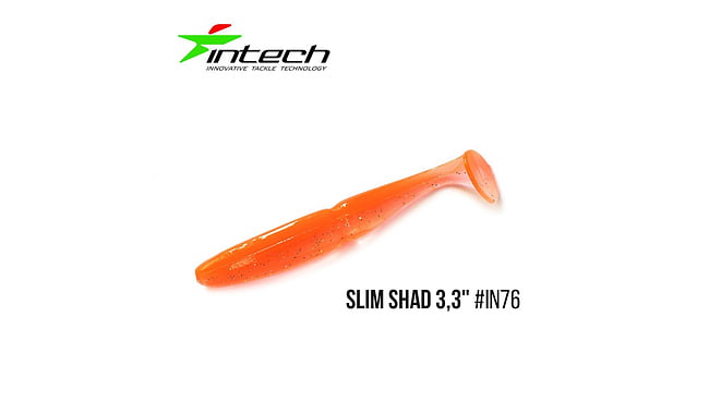 Виброхвост Intech Slim Shad 3.3", 7 шт - фото 15