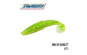 Виброхвост Sawamura One'Up Shad 2.0" 9 шт
