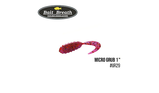 Твистер Bait Breath Micro Grub 1.0", 15 шт - фото 5