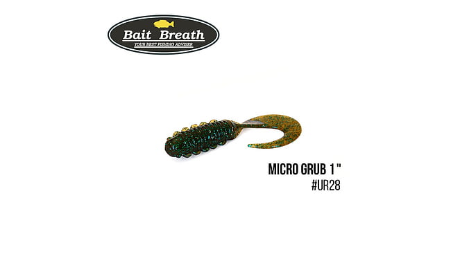 Твистер Bait Breath Micro Grub 1.0", 15 шт - фото 6