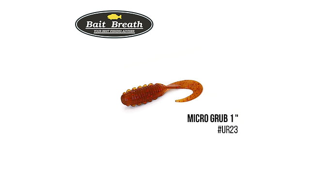 Твистер Bait Breath Micro Grub 1.0", 15 шт - фото 8
