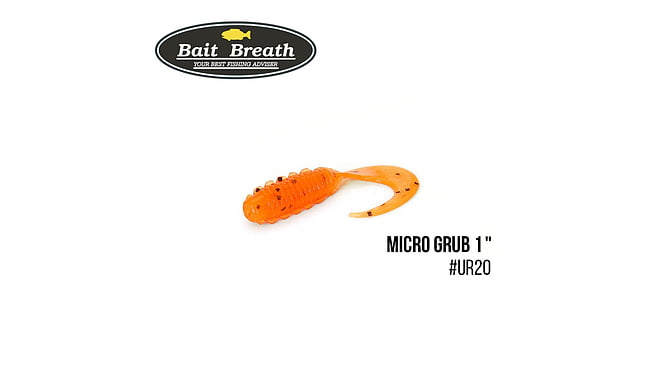 Твистер Bait Breath Micro Grub 1.0", 15 шт - фото 11