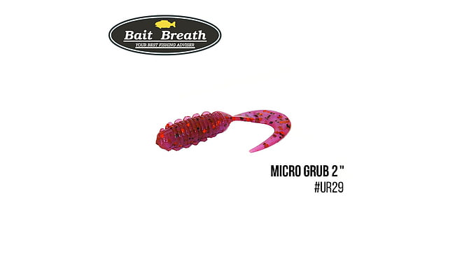 Твистер Bait Breath Micro Grub 2.0", 12 шт - фото 1