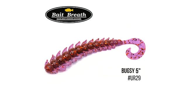 Червь Bait Breath BUGSY 5.0", 6 шт - фото 1