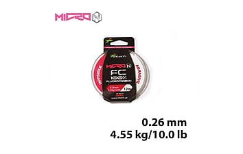 Флюорокарбон Intech Micron FC 12м 0.26mm 4.55kg / 10.0lb