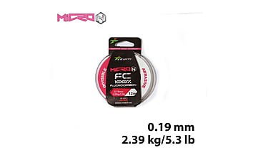 Флюорокарбон Intech Micron FC 12 м 0,19 мм 2,39 кг
