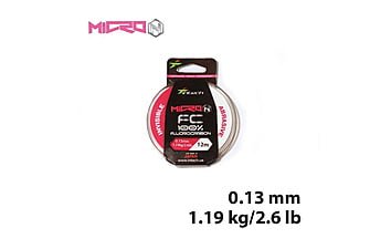 Флюорокарбон Intech Micron FC 12м 0.13mm 1.19kg / 2.6lb