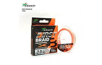 Шнур Intech First Braid X8 150 м #0,4 4,54 кг