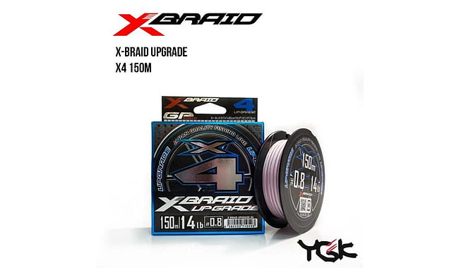 Шнур YGK X-Braid Upgrade X4 150m 1.2 20lb / 9.07kg - фото 1