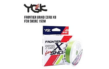 Шнур YGK Frontier Braid Cord X8 for Shore 150 м #2 13,61 кг