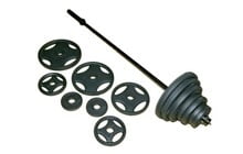 Олимпийская металлическая штанга RN-Sport Quatro 135 кг - фото 1