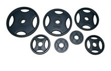 Професійна штанга RN-Sport з металевими дисками в порошковому фарбуванню 220 кг - дополнительное фото 2