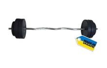 Штанга наборная Newt Rock W-образный гриф 30 кг - дополнительное фото 1