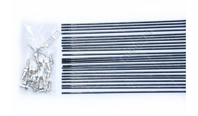 Спиці передні Campagnolo Khamsin KIT-23KHB 281 мм (27 шт.) - дополнительное фото 2