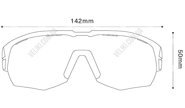Окуляри KOO Open Cube Infrared M - дополнительное фото 4