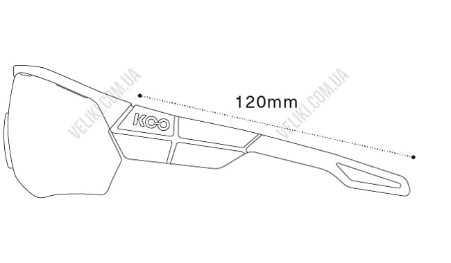 Окуляри KOO Open Cube Infrared M - дополнительное фото 5