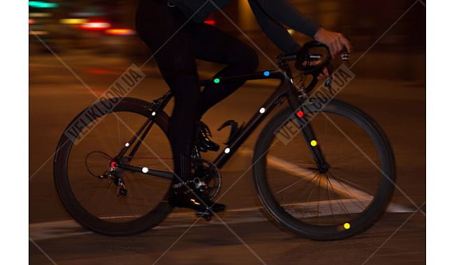 Светоотражающие наклейки на раму Bookman Circles - дополнительное фото 2