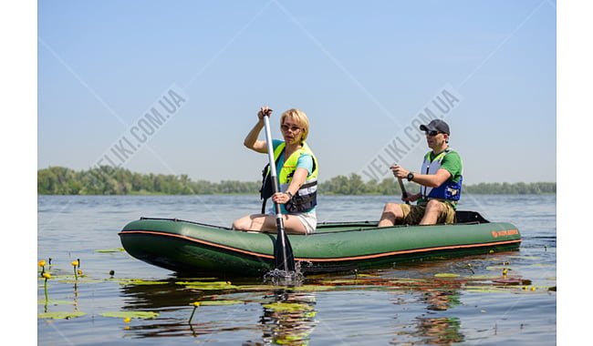 Каноэ Kolibri KM-390C с пайолом слань-книжка - дополнительное фото 13