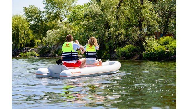 Каноэ Kolibri KM-460C с пайолом слань-книжка - дополнительное фото 4