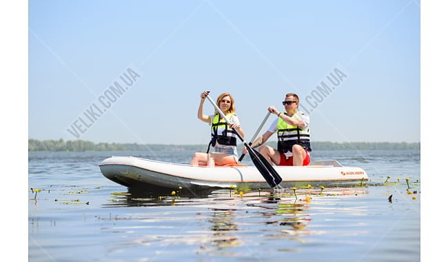Каноэ Kolibri KM-460C с пайолом слань-книжка - дополнительное фото 5