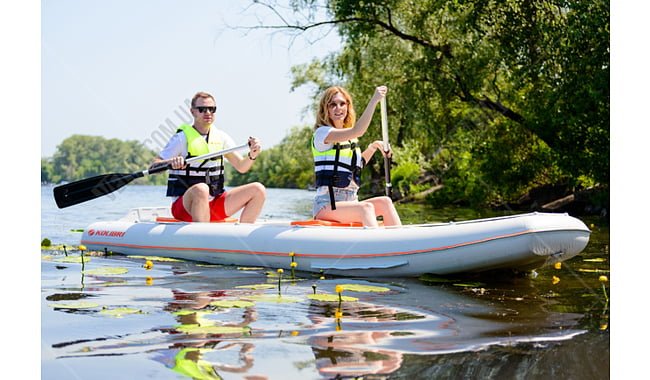 Каноэ Kolibri KM-460C с пайолом слань-книжка - дополнительное фото 6