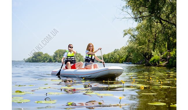 Каноэ Kolibri KM-460C с пайолом слань-книжка - дополнительное фото 8