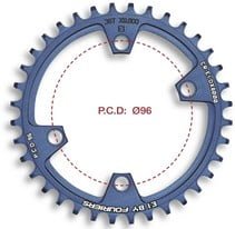 Звезда шатуна Fouriers CR-E1-DX8000 34Т