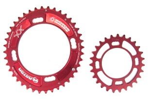 Комлект зірок шатуна Rotor 27-40T Oval