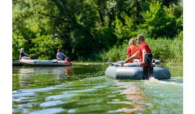 Лодка Kolibri К-220Т(S) с пайолом слань-книжка - дополнительное фото 14