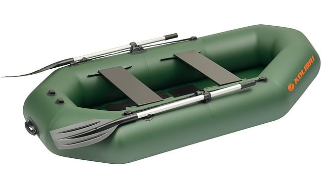 Човен Kolibri К-250Т (S) з пайолом слань-книжка - фото 1