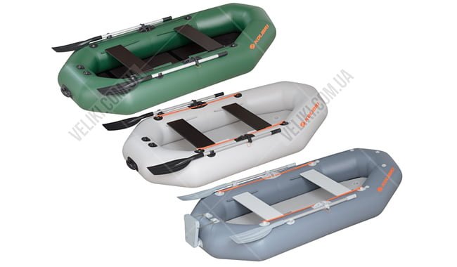 Човен Kolibri К-290T (S) з пайолом слань-килимок - дополнительное фото 2
