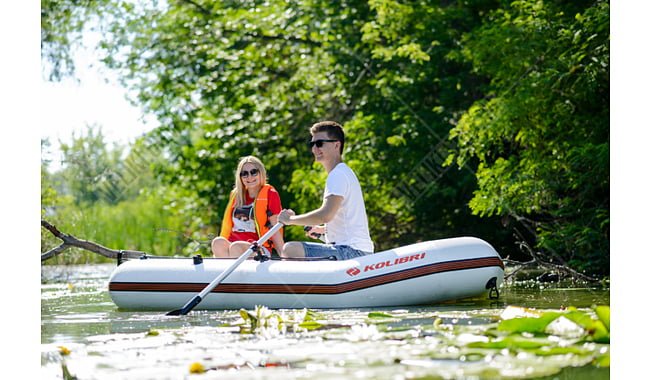 Човен Kolibri К-290T (S) з пайолом слань-килимок - дополнительное фото 9