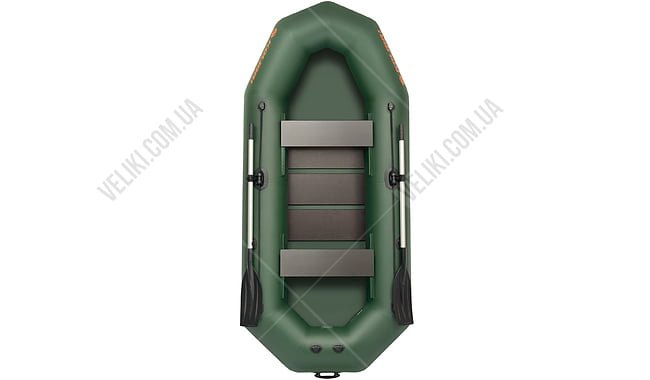 Човен Kolibri К-290Т (S) з пайолом слань-книжка - дополнительное фото 1