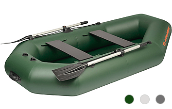 Човен Kolibri К-240T (S) з пайолом слань-книжка