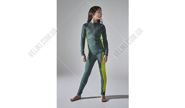 Комплект термобілизни Craft Core Dry Baselayer JR - дополнительное фото 2