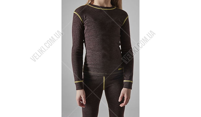 Комплект термобелья Craft Core Wool Merino JR - дополнительное фото 3