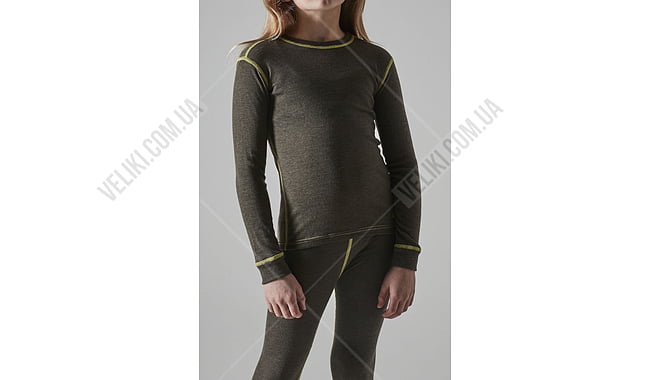 Комплект термобелья Craft Core Wool Merino JR - дополнительное фото 8