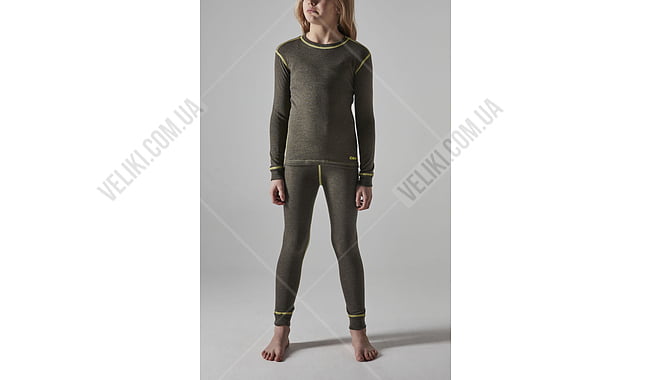 Комплект термобелья Craft Core Wool Merino JR - дополнительное фото 10