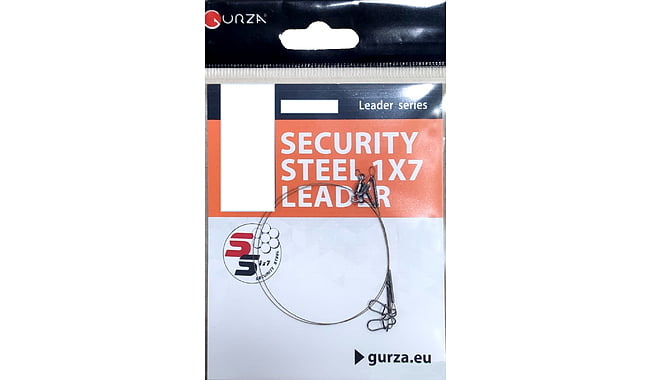 Поводок Gurza Security Steel 1x7 Leader 300 мм/0,27 9 кг - фото 1