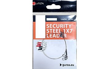 Поводок Gurza Security Steel 1x7 Leader 200 мм/0,33 13 кг