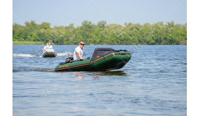 Лодка Kolibri KM-245 с пайолом слань-книжка - дополнительное фото 5