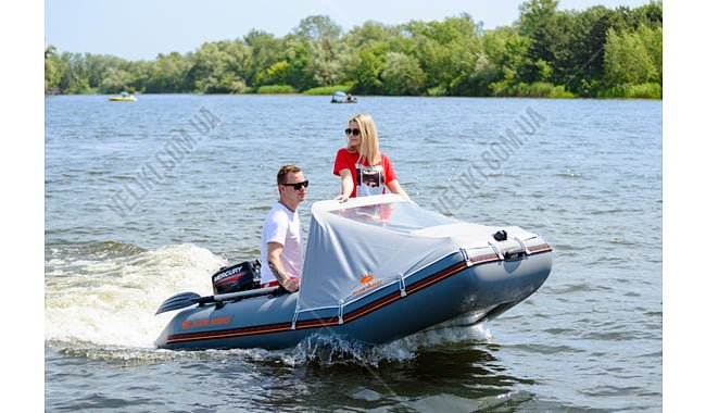 Лодка Kolibri KM-245 с пайолом слань-книжка - дополнительное фото 8