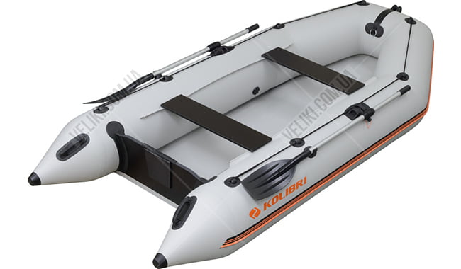 Лодка Kolibri KM-330 с пайолом слань-книжка - дополнительное фото 1