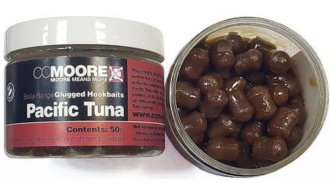 Бойлы CC Moore Pacific Tuna Glugged Hookbaits 10x14 мм - фото 1