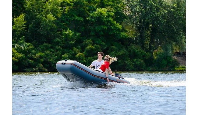 Човен Kolibri KM-330 з пайолом Air-Deck - дополнительное фото 3