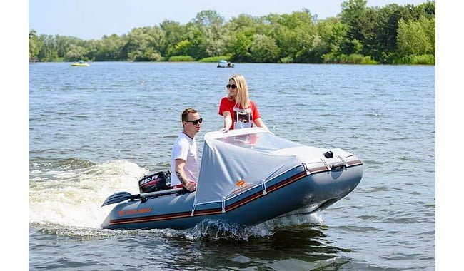 Човен Kolibri KM-330 з пайолом Air-Deck - дополнительное фото 7