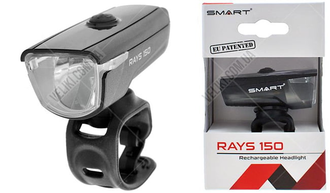Велофара SMART BL192W Rays 150 Lm - дополнительное фото 2