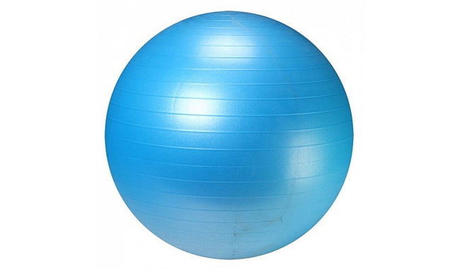 М'яч для фітнесу LiveUp Anti-burst 55 см + насос - фото 1