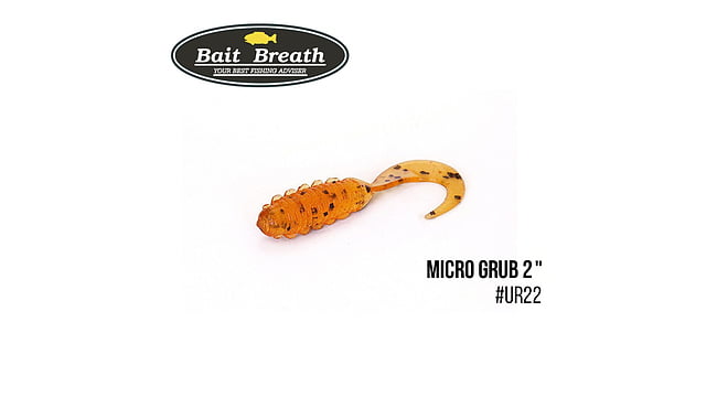 Твистер Bait Breath Micro Grub 2.0", 12 шт - фото 6