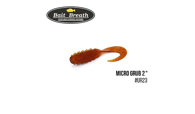 Твистер Bait Breath Micro Grub 2.0", 12 шт - фото 9